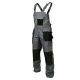 STALCO S-47868 Kantáros munkanadrág, szürke-fekete, L-es UTOLSÓ DARAB!