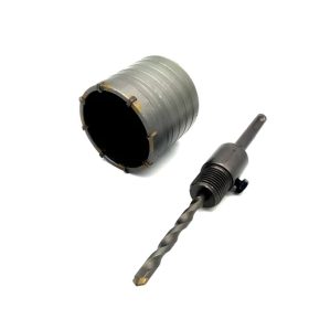 Vídiás koronafúró, SDS-Plus adapterrel, 68mm