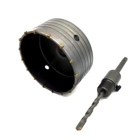 Vídiás koronafúró, SDS-Plus adapterrel, 125mm