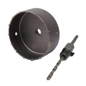 Vídiás koronafúró, SDS-Plus adapterrel, 160mm