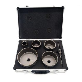 Vídiás koronafúró készlet 40m-125mm, SDS-Plus