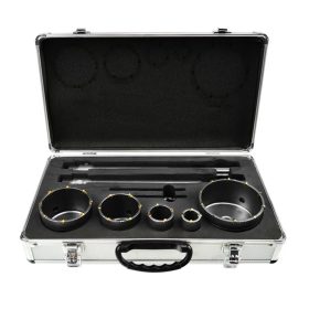 Vídiás koronafúró készlet 30m-100mm, SDS-Plus, SDS-Max