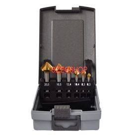   Abraboro kúpsüllyesztő készlet 6r. HSS-TiN [1.5-6.3 -tól 3.5-20.5 -ig]