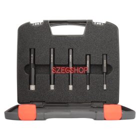  Abraboro gyémántfúró készlet 5r. fúrógépbe fogható (5-12mm-ig)
