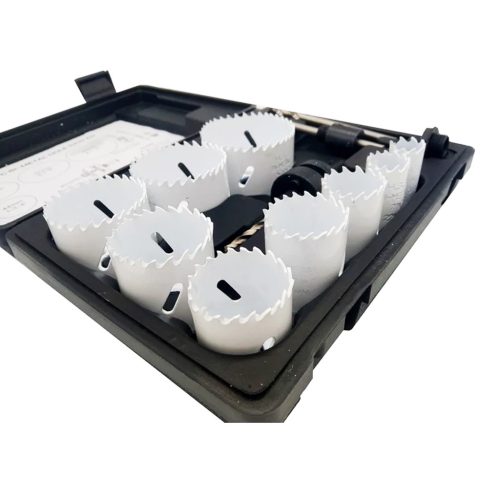  13DB-OS HSS BI-METAL m42 8%CO KÖRKIVÁGÓ KÉSZLET, 19-64MM