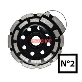 Abraboro gyémánt csiszolókorong 115 x 22.23 mm No.2