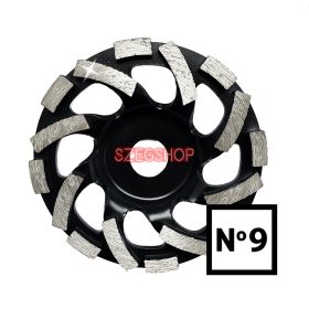 Abraboro gyémánt csiszolókorong 125 x 22.23 mm No.9