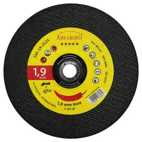    ABRABORO® Chili fém + inox vágókorong AKKU 230 x 1,9 x 22