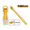 INGCO Üveg és csempefúrószár 6 mm bit befogás DBG1130601