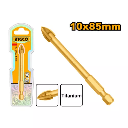 INGCO Üveg és csempefúrószár 10 mm bit befogás DBG1131008