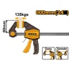 INGCO Egykezes gyorsszorító 600 x 80 mm