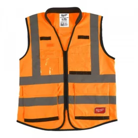   MILWAUKEE Prémium láthatósági mellény, narancssárga - L/XL