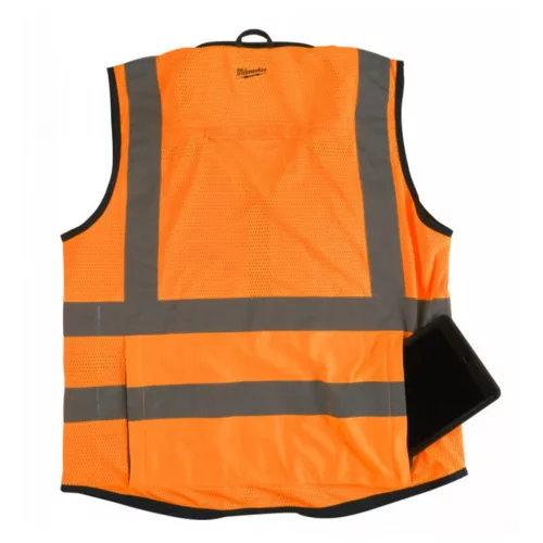 MILWAUKEE Prémium láthatósági mellény, narancssárga - L/XL