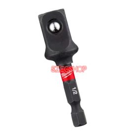   Milwaukee dugókulcs adapter Shockwave (hex-négyszög) 1/4" - 1/2" x50mm