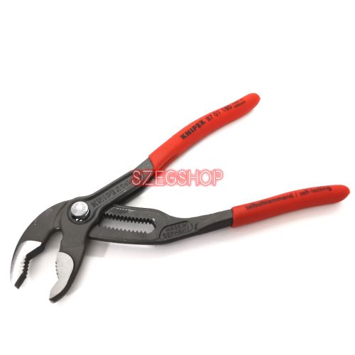 Knipex autóvízpumpa fogó PVC nyél, Cobra 180mm 1.1/2"