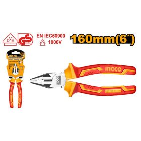 INGCO Kombinált fogó 160 mm 1000 V-ig szigetelt HICP28168