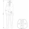YATO Krimpelő fogó 230 mm/1,5-10 mm2