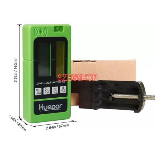Huepar LR-5RG lézer detektor / jelfogó