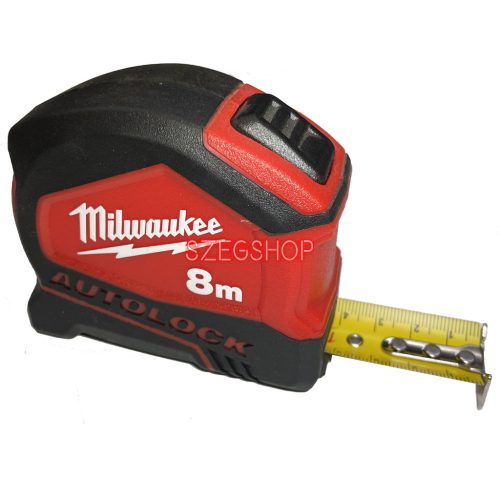 Milwaukee mérőszalag 8m x 25mm autolock