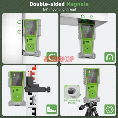 Huepar LR-8RG lézer detektor / jelfogó