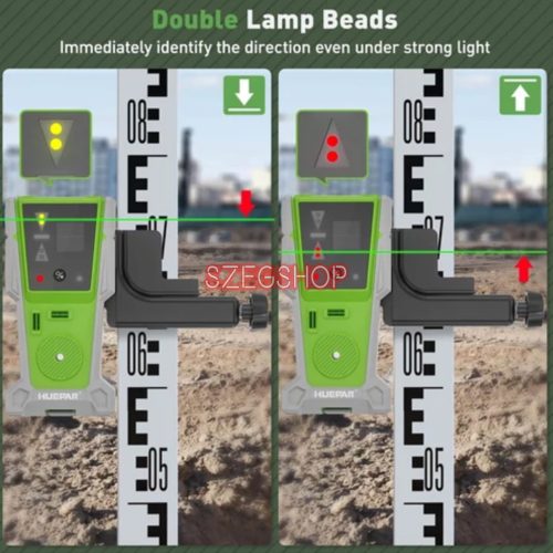 Huepar LR-8RG lézer detektor / jelfogó