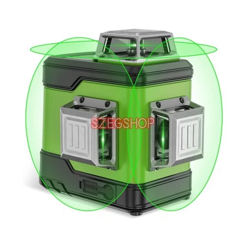 Huepar 503CG 3D 3*360° szintezőlézer