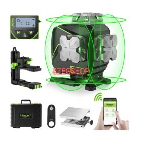 Huepar S04CG 4D 4*360° szintezőlézer