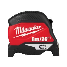   MILWAUKEE Mérőszalag mágneses prémium 8 m/26 láb x 30 mm (GEN 4)