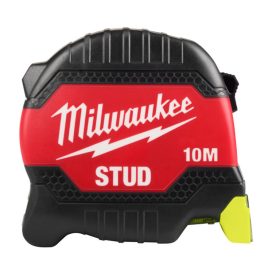   MILWAUKEE Mérőszalag ütésálló 10 m x 33 mm STUD (GEN 3)