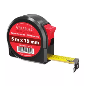 Abraboro mérőszalag 5 m x 19 mm