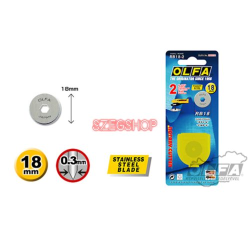 Olfa penge, Kör RB18-2