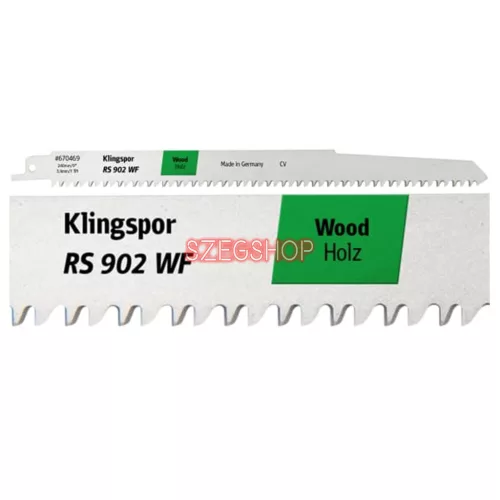 Klingspor RS 902 WF Special 19/240 KV Kardfűrészlap, keresztköszörült 670469
