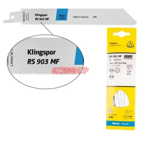   Klingspor RS 903 MF Special 19/230 Bi-metál kardfűrészlap, mart, fogterpesztett 670434