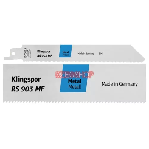 Klingspor RS 903 MF Special 19/230 Bi-metál kardfűrészlap, mart, fogterpesztett 670434