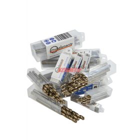 Prodiamante HSS-Co5% fém csigafúró Ø1,0mm, 10db/csomag