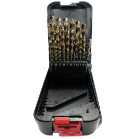    Abraboro HSS-CO fémfúró készlet, 25 részes (D 1,0 - 13,0 mm x 0,5 mm)