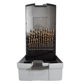    Abraboro HSS-CO fémfúró készlet, 50 részes (D 1,0 – 5,9 mm x 0,1) 