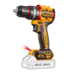   INGCO Akkus ütvefúró-csavarozó 66 Nm szénkefe nélküli 20 V (akku és töltő nélkül) 