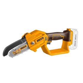    INGCO Akkus láncfűrész 127 mm 20 V (1 x 2,0 Ah akku + töltő)