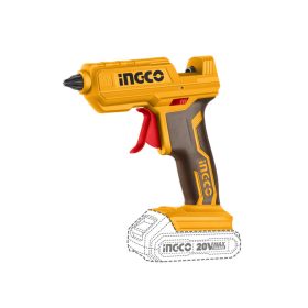   INGCO Akkus ragasztópisztoly 11 mm 20 V (akku és töltő nélkül)