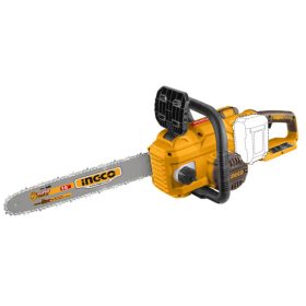   INGCO Akkus láncfűrész 400 mm szénkefe nélküli 2 x 20 V (2 x 4,0 Ah akku + töltő)