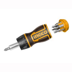 INGCO Racsnis csavarhúzó készlet 8 részes CrV