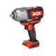 DCK Akkus ütvecsavarozó 1/2" 1218 Nm szénkefe nélküli 20 V (akku és töltő nélkül)