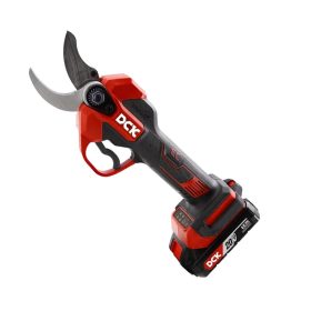   DCK Akkus metszőolló 35 mm szénkefe nélküli 20 V (2 x 2,0 Ah akku + töltő)