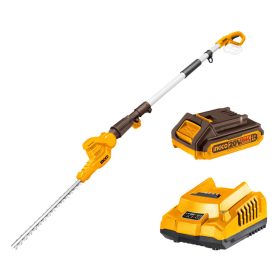   INGCO Akkus magassági sövényvágó 0-400 mm 460 mm 20 V (1 x 2,0 Ah akku + töltő)