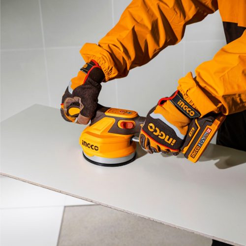 INGCO Akkus vákuumos lapvibrátor 130 mm 20 V (akku és töltő nélkül)