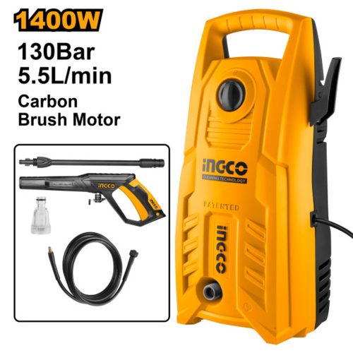INGCO Magasnyomású mosó 130 bar 1400 W