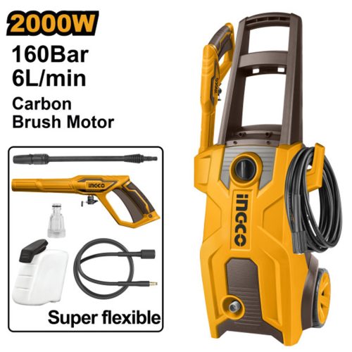 INGCO Magasnyomású mosó 160 bar 2000 W