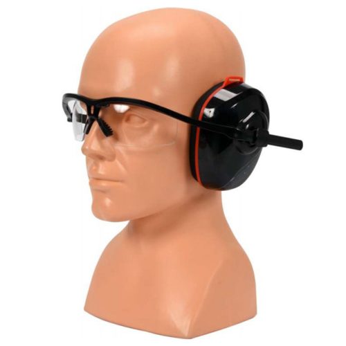 YATO Fülvédő tok 24 dB és víztiszta védőszemüveg UV védelemmel