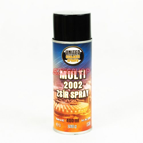 United Multi 2002 Zsír spray 400ml